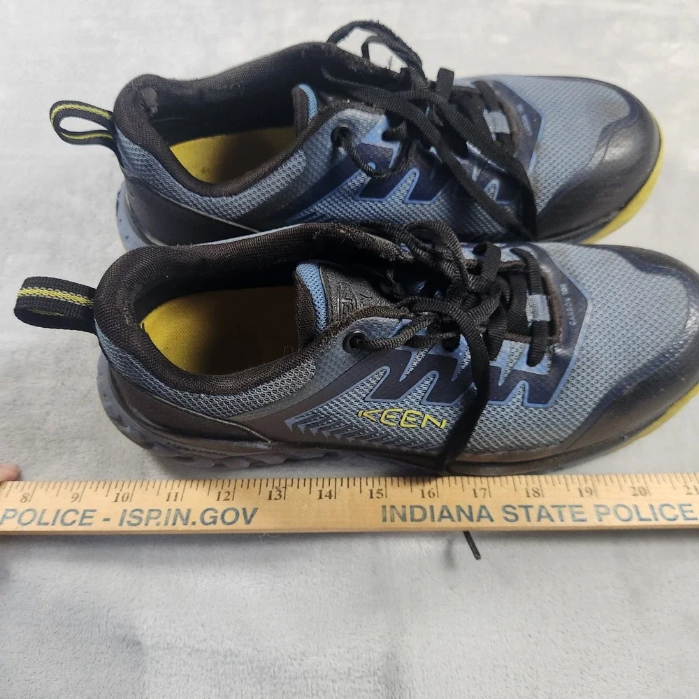 KEEN Utility Men's Arvada Shift Composite Toe Slip on Work Shoes Sz 9.5D‎ Blue